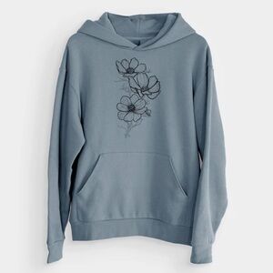 NWOT Lane Seven/Because Tees “Garden Cosmos” Unisex Bodega Hoodie